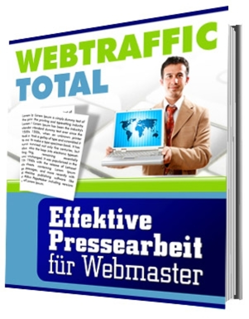 Product picture Webtraffic Total - Effektive Pressearbeit für Webmaster