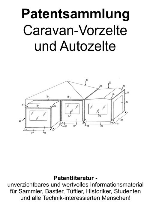 Product picture Caravan-Vorzelte und Autozelte - Technik Skizzen Zeichnungen