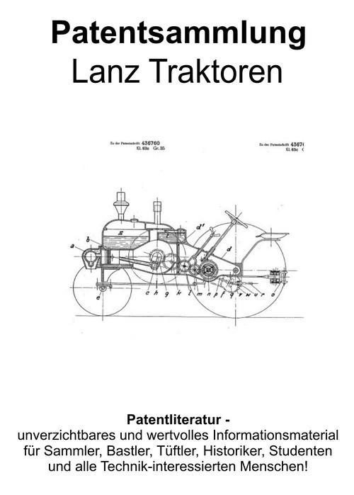 Product picture Lanz Traktoren - Technik Design Zeichnungen Beschreibungen