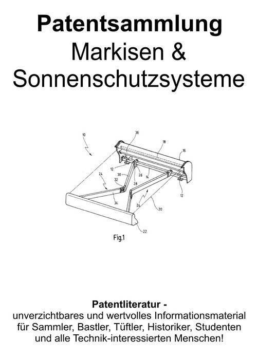 Product picture Markisen und Sonnenschutzsysteme - Technik Zeichnungen