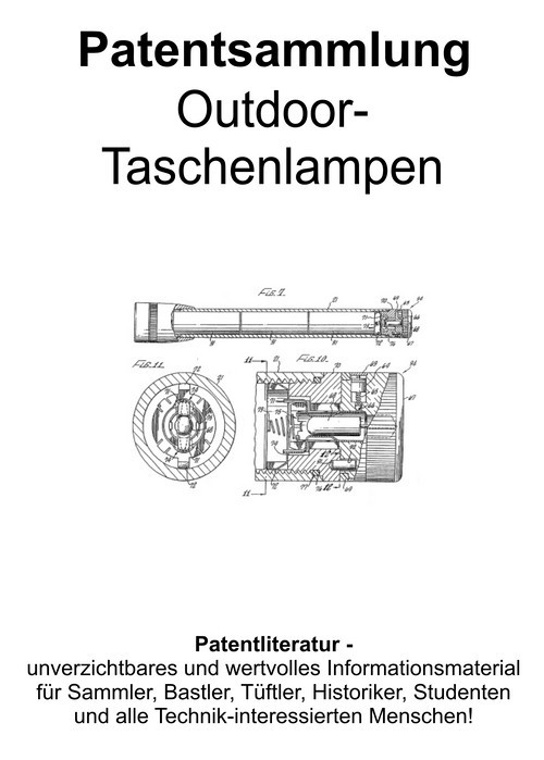 Product picture Outdoor-Taschenlampen - Technik Zeichnungen Beschreibungen