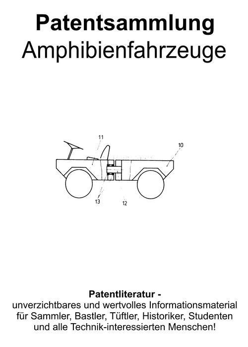Product picture Amphibian vehicles historical & modern - Technical drawings