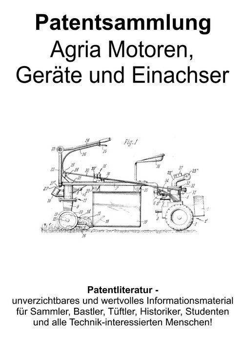 Product picture AGRIA Engines, equipment, single axle technology Drawings
