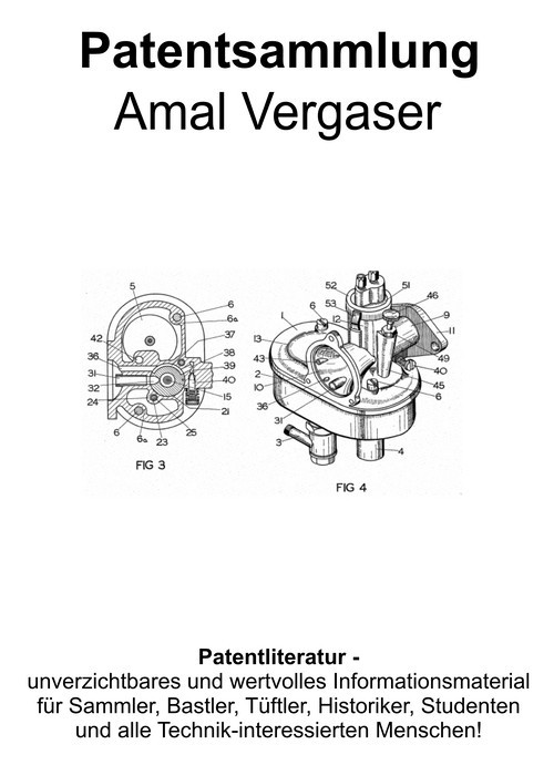 Product picture AMAL Carburetor - Technical Drawings Description Sketches