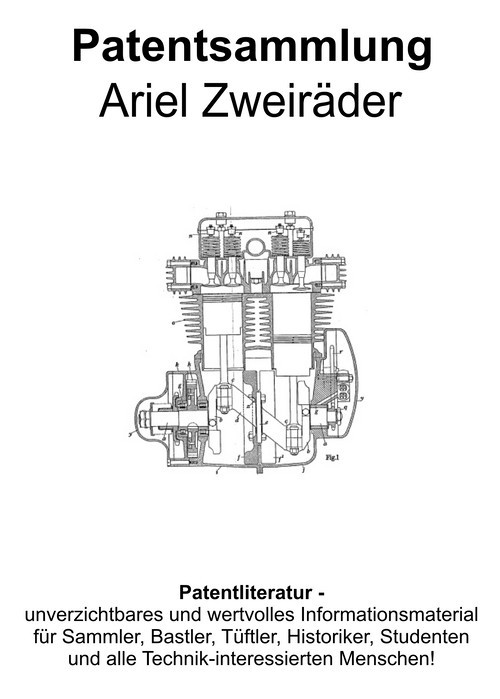 Product picture Ariel two-wheelers - technical specifications drawings